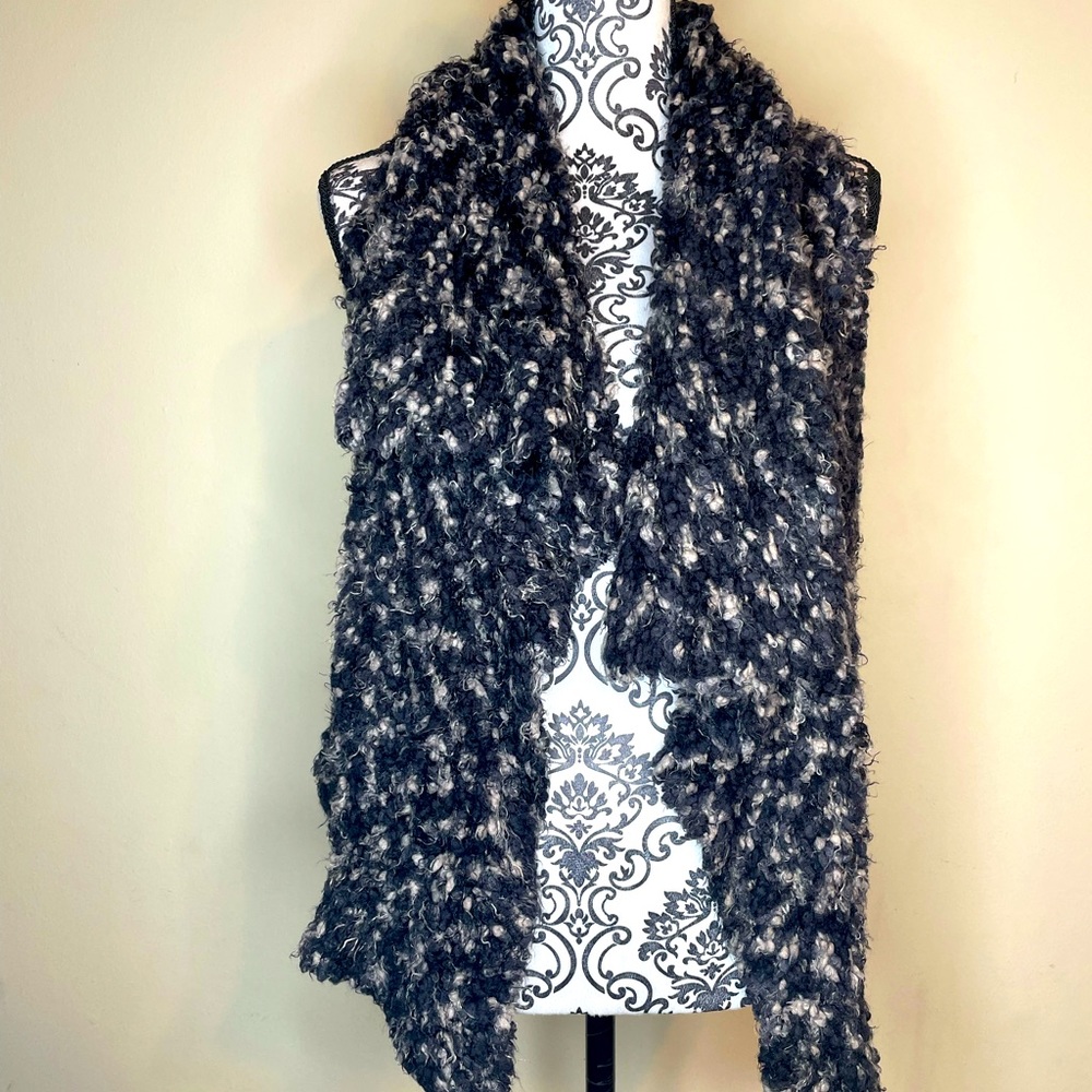 Soft multicolored vest